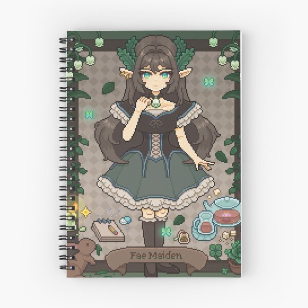 Item preview, Fae Maiden from "A Girl and her Favourite Things" Pixel Art  designed and sold by bizarrebeasties.