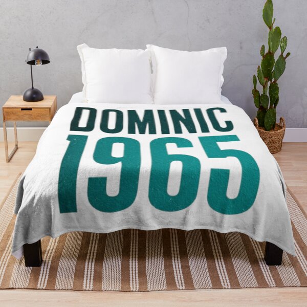 Item preview, Dominic 1965 Retro Vintage Typography designed and sold by AlexLineArt.