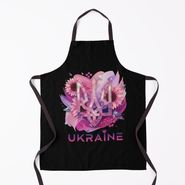 Item preview, Ukrainian Trident with Sunflowers, Berries, and Crystals designed and sold by RGShirtWorks.