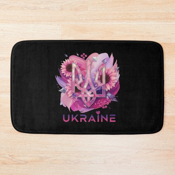 Item preview, Ukrainian Trident with Sunflowers, Berries, and Crystals designed and sold by RGShirtWorks.
