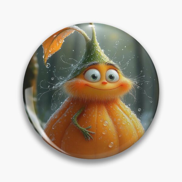 Item preview, Pumpkin Sprite – The Forest Spirit of Autumn Magic designed and sold by AmetistLight.
