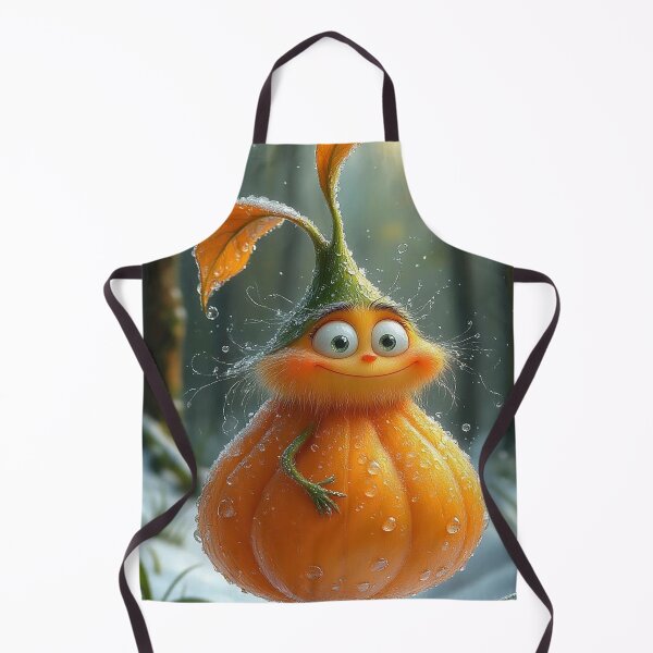 Item preview, Pumpkin Sprite – The Forest Spirit of Autumn Magic designed and sold by AmetistLight.