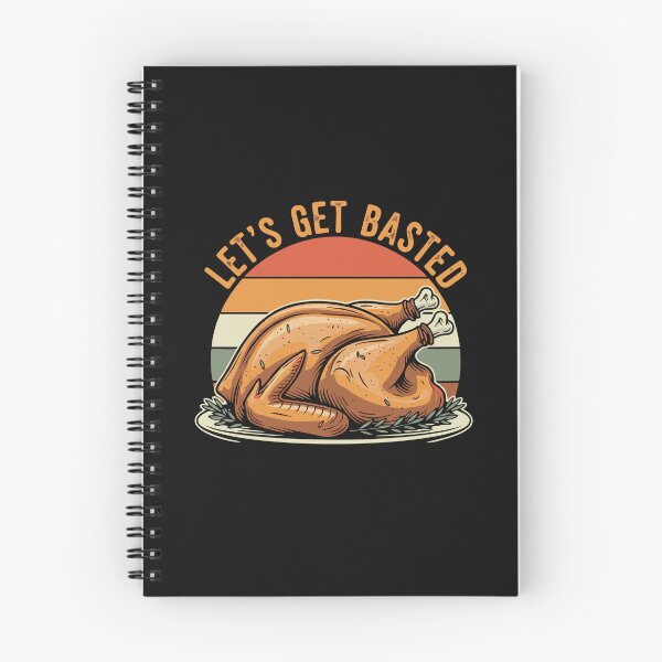 Item preview, Let's Get Basted Turkey Funny Thanksgiving Dad Joke  designed and sold by alenaz.