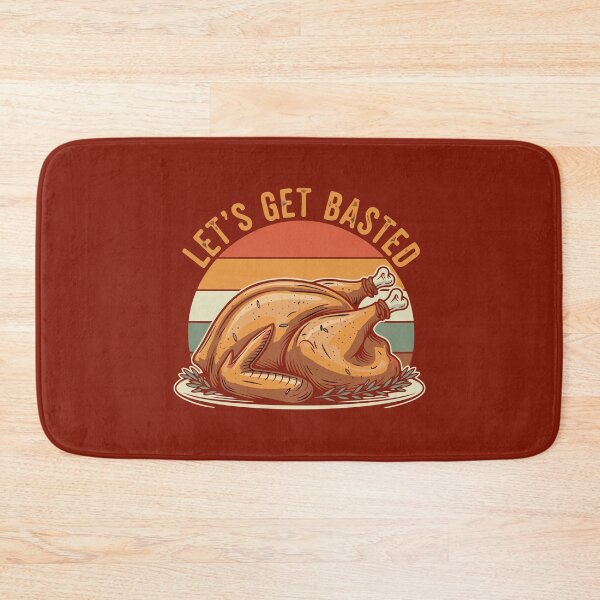 Item preview, Let's Get Basted Turkey Funny Thanksgiving Dad Joke  designed and sold by alenaz.