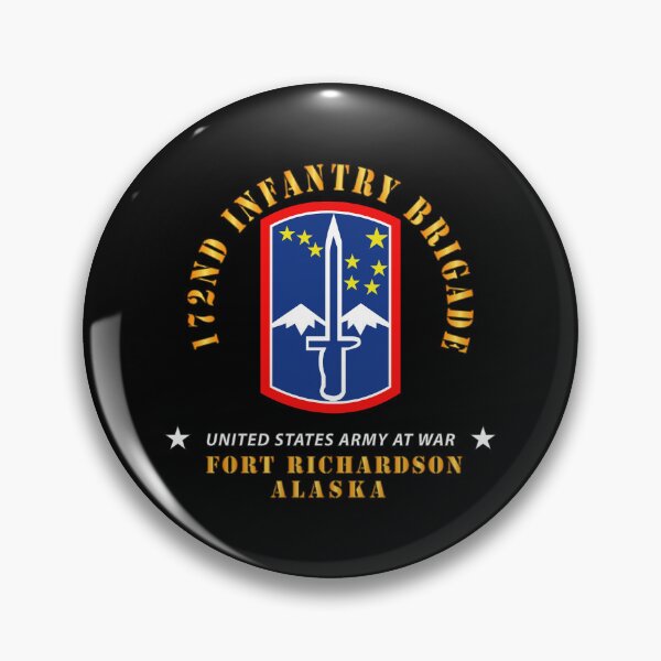 Item preview, Army - 172nd In Bde - Ft Richardson AK X 300 designed and sold by Military Insignia Products.