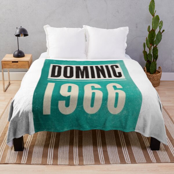 Item preview, Dominic 1966 Retro Poster Typography designed and sold by AlexLineArt.