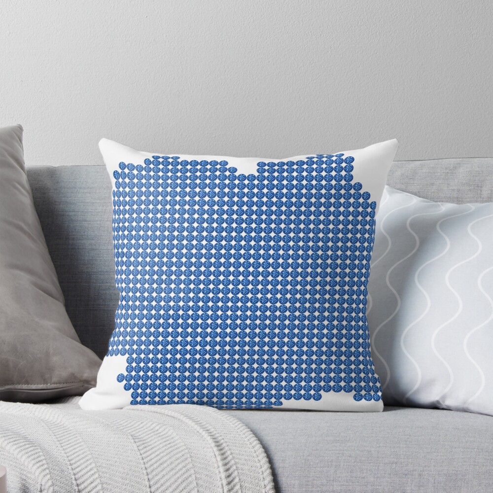 Item preview, Throw Pillow designed and sold by TheIconSmith.