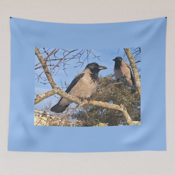 Item preview, Hooded Crows Perched on Tree in Winter designed and sold by Taina Sohlman.