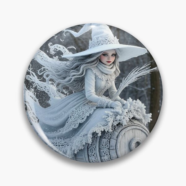 Item preview, Frost Witch – Enchantress of the Winter Realm designed and sold by AmetistLight.