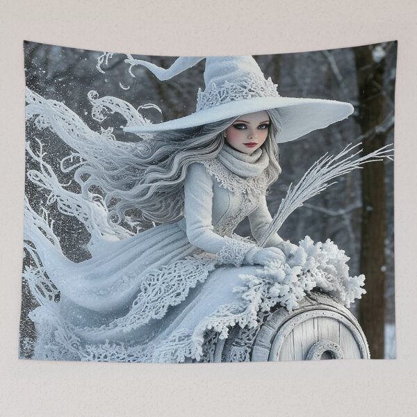 Item preview, Frost Witch – Enchantress of the Winter Realm designed and sold by AmetistLight.