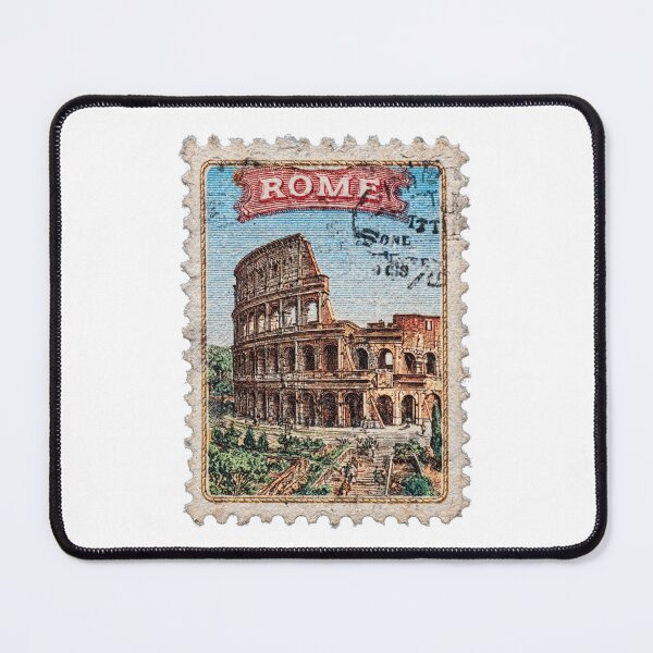 Item preview, Italy Postal Stamp - Rome designed and sold by Sketch-Shack.