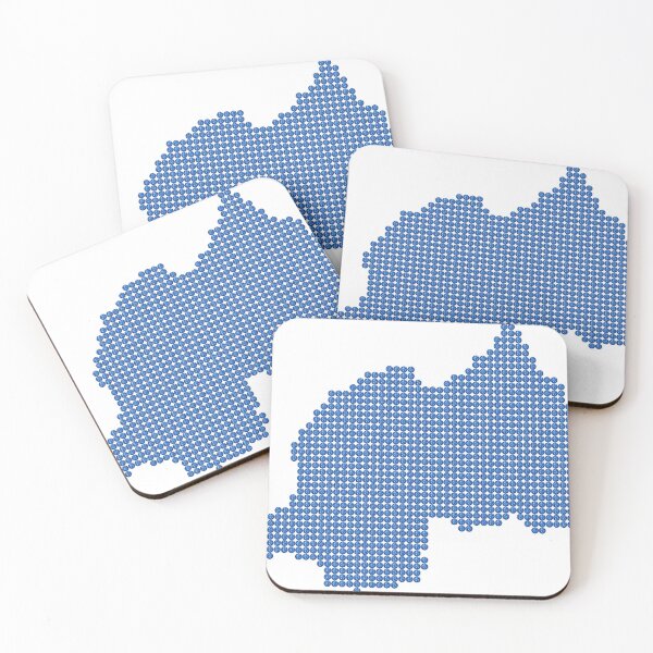 Item preview, Blue Rhinestone Rwanda designed and sold by TheIconSmith.