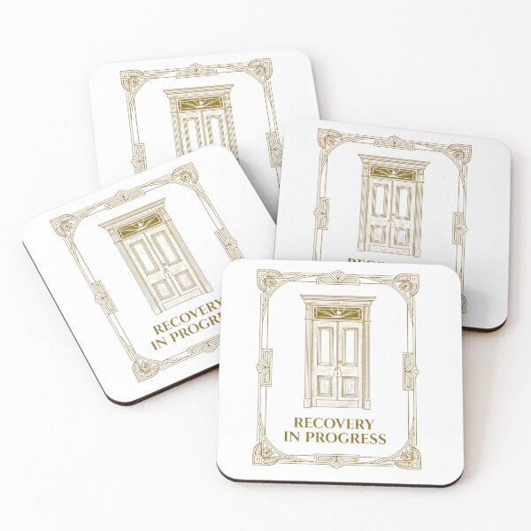 Item preview, Not Your First Visitor - Hospital Boundary Setting Design - Vintage Sepia designed and sold by TheNerdsHub.