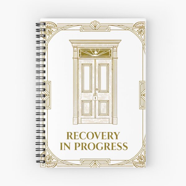 Item preview, Not Your First Visitor - Hospital Boundary Setting Design - Vintage Sepia designed and sold by TheNerdsHub.