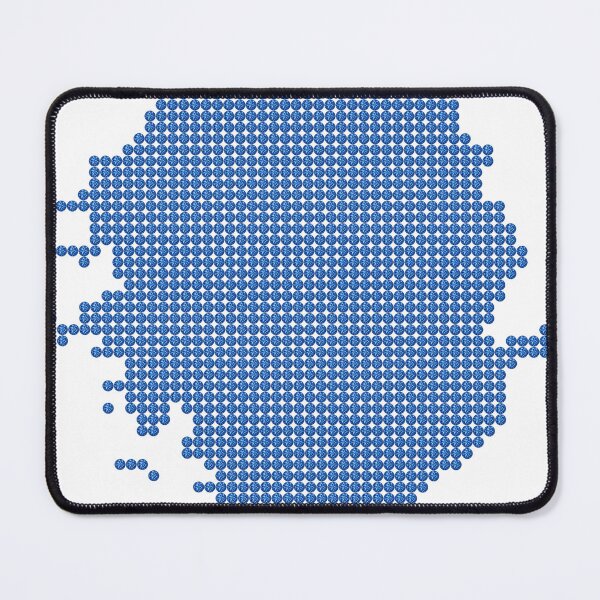 Item preview, Blue Rhinestone Sierra Leone designed and sold by TheIconSmith.