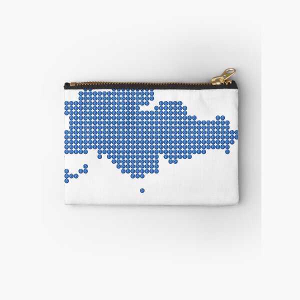 Item preview, Blue Rhinestone Singapore designed and sold by TheIconSmith.