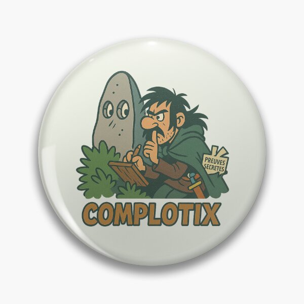 Item preview, Conspiracy theorists, The Truth Is Out There (But in Brittany) designed and sold by Bratak.