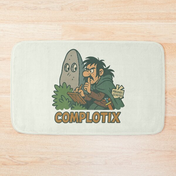 Item preview, Conspiracy theorists, The Truth Is Out There (But in Brittany) designed and sold by Bratak.