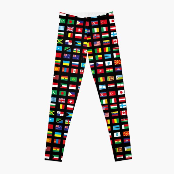 WORLD FLAGS Leggings