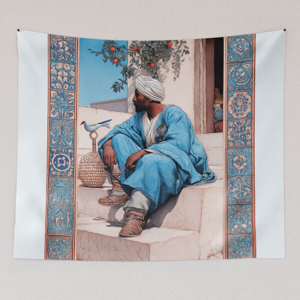 Item preview, Man in Blue Robe designed and sold by djovan.