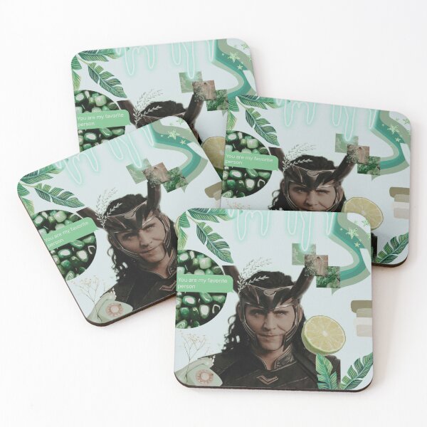 Item preview, Green God of Mischief montage designed and sold by enjoyfandom.