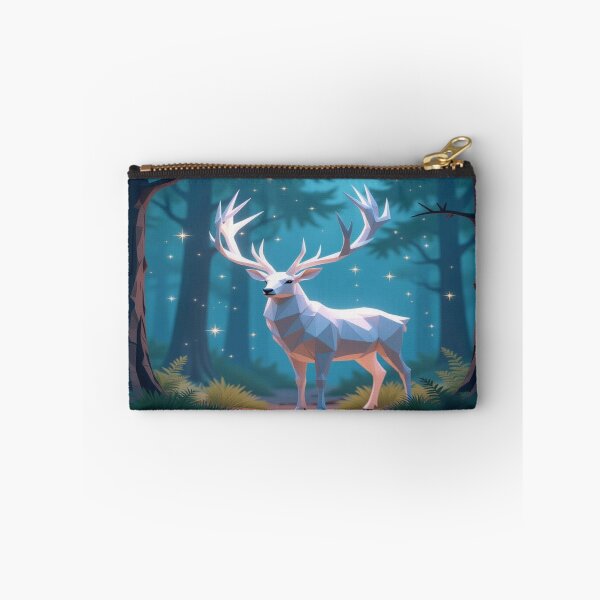 Item preview, Mystic White Stag in Fantasy Forest – Magical Twilight Dream by FotoworldEdel designed and sold by FotoworldEdel.