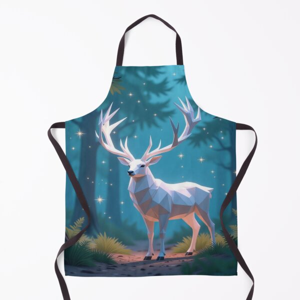 Item preview, Mystic White Stag in Fantasy Forest – Magical Twilight Dream by FotoworldEdel designed and sold by FotoworldEdel.