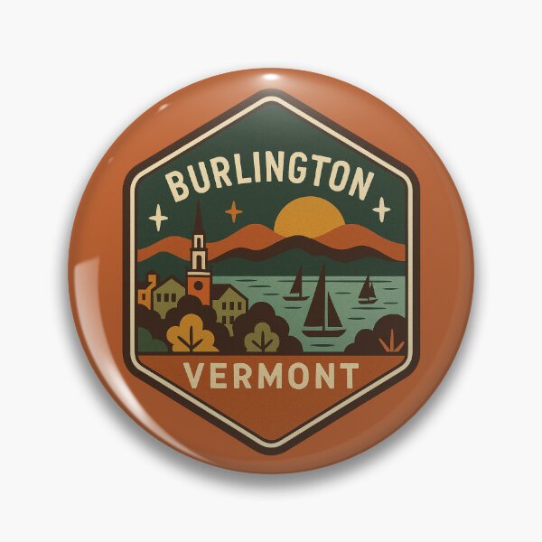Item preview, Burlington Vermont  designed and sold by Broken Antler Designs .