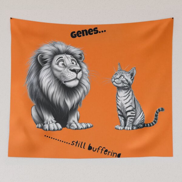 Item preview, Genes...Still buffering designed and sold by manzyart.