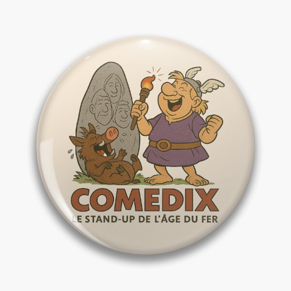 Item preview, Comedix, The Iron Age Stand-Up designed and sold by Bratak.