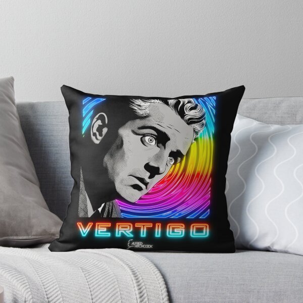 Item preview, Alfred Hitchcock (Vertigo) Neon Mix Design designed and sold by millsyb.