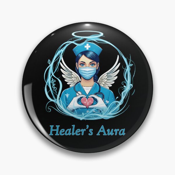 Item preview, Healer’s Aura – Angelic Nurse Healthcare Hero designed and sold by SidTastic .