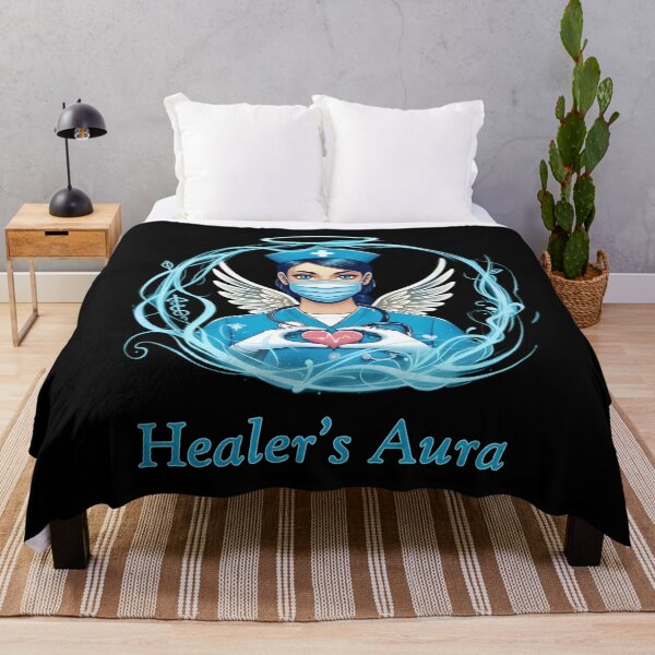 Item preview, Healer’s Aura – Angelic Nurse Healthcare Hero designed and sold by SidTastic .