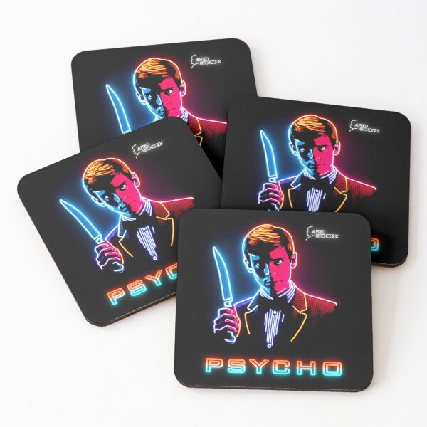 Item preview, Alfred Hitchcock (Psycho) Neon Design designed and sold by millsyb.