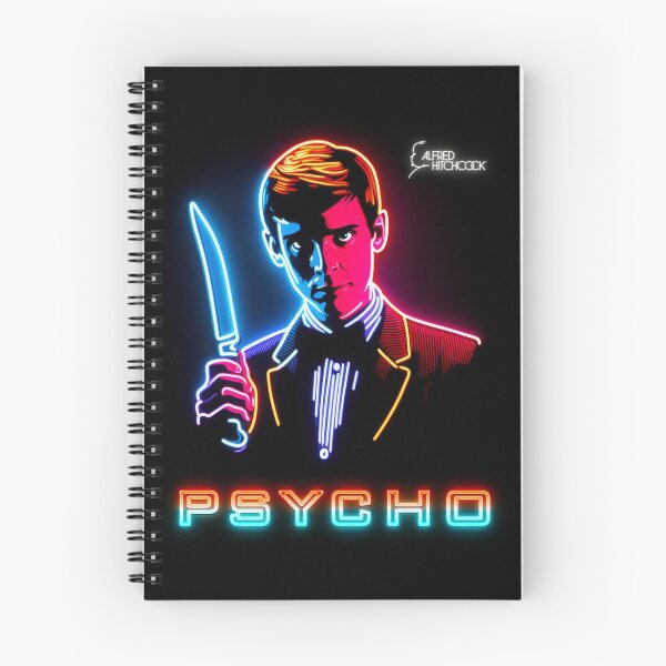 Item preview, Alfred Hitchcock (Psycho) Neon Design designed and sold by millsyb.
