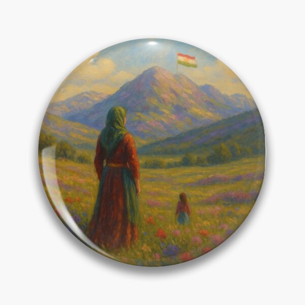 Item preview, Mother and Child beneath the Kurdish Mountains – Spirit of Kurdistan designed and sold by Avakurd.