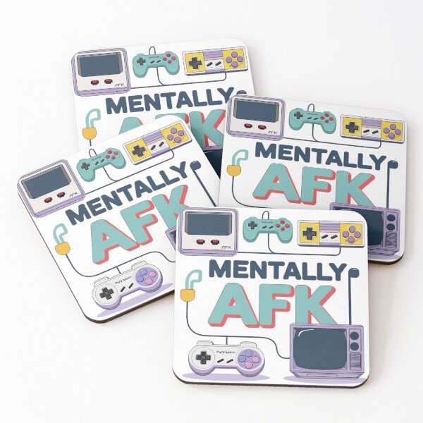 Item preview, Mentally AFK | Gamer Mental Health Awareness Design designed and sold by LOLbySA.