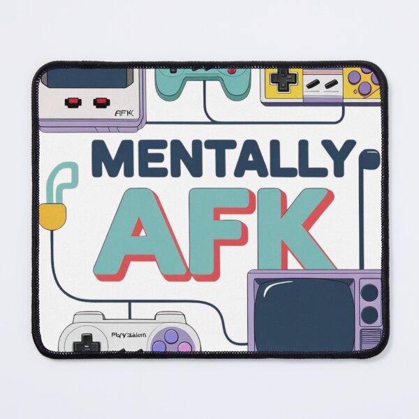 Item preview, Mentally AFK | Gamer Mental Health Awareness Design designed and sold by LOLbySA.