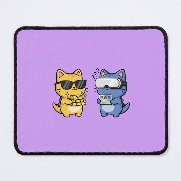 Item preview, Kawaii CatZilla: Gold Bars vs NFTs designed and sold by KakangMudi.