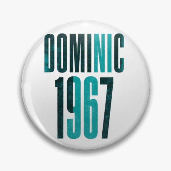 Item preview, Dominic 1967 Retro Pop Typography designed and sold by AlexLineArt.