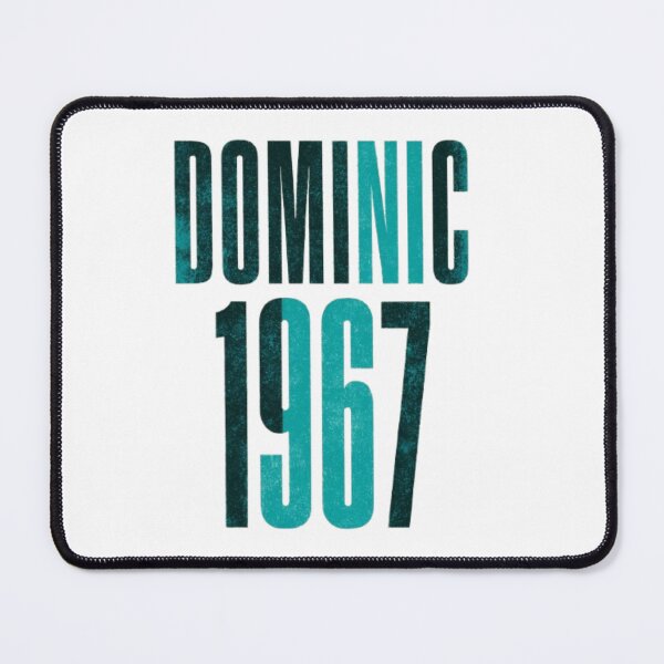 Item preview, Dominic 1967 Retro Pop Typography designed and sold by AlexLineArt.