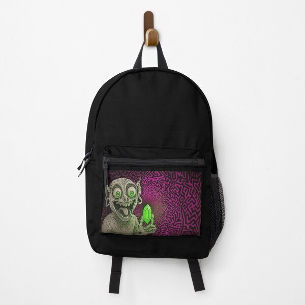 Item preview, Emerald Goblin – Psychedelic Energy Keeper designed and sold by DarkSpaceVibes.