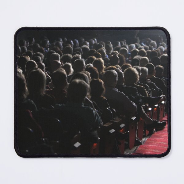 Item preview, Concert Fans Seated On The Foor Of A Theater - Photograph designed and sold by ConcertImages.