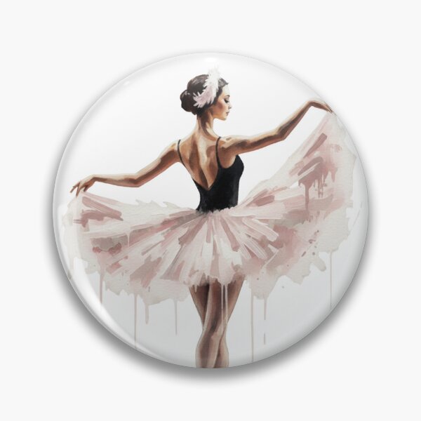 Aperçu de l'œuvre Ballerine en rose créée et vendue par CollorTrend.