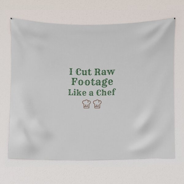 Item preview, I Cut Raw Footage Like a Chef - movie editor  designed and sold by TaurusC95.