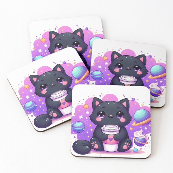 Item preview, Cute Coffee Cat designed and sold by mrf2thed.