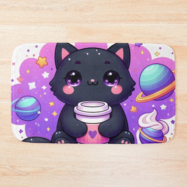 Item preview, Cute Coffee Cat designed and sold by mrf2thed.