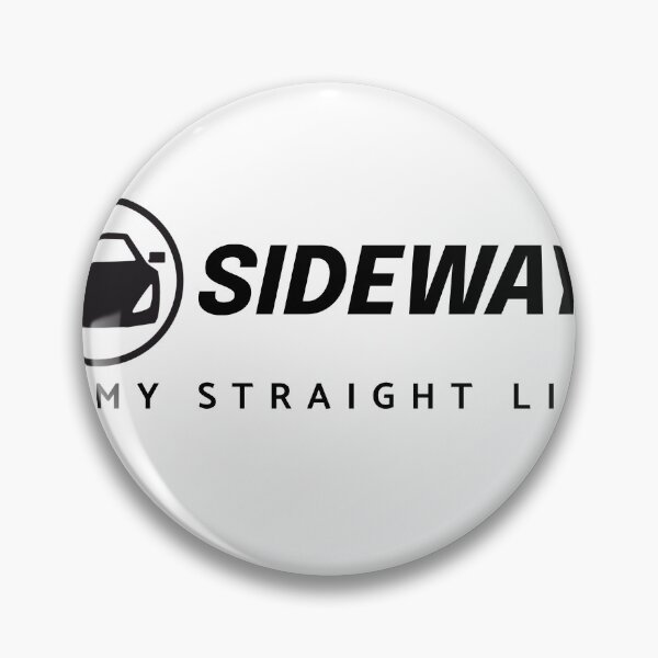 Item preview, Sideways is My Straight Line. designed and sold by ImprinticaShop.