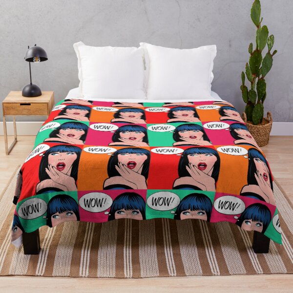 Item preview, Pop art inspired illustration Wow! designed and sold by Zummi.