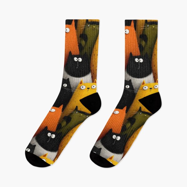 Item preview, Funny Cats Retro Cat Lovers Cartoon Animals Pattern designed and sold by SecretDicer.